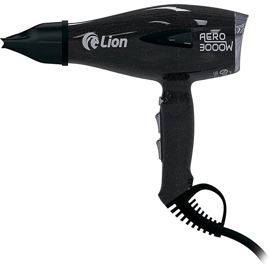 Secador De Cabelo Aero 3000w 220v Profissional Preto - Lion