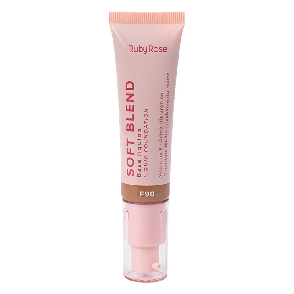 Base Líquida Soft Blend Cor F90 - Ruby Rose