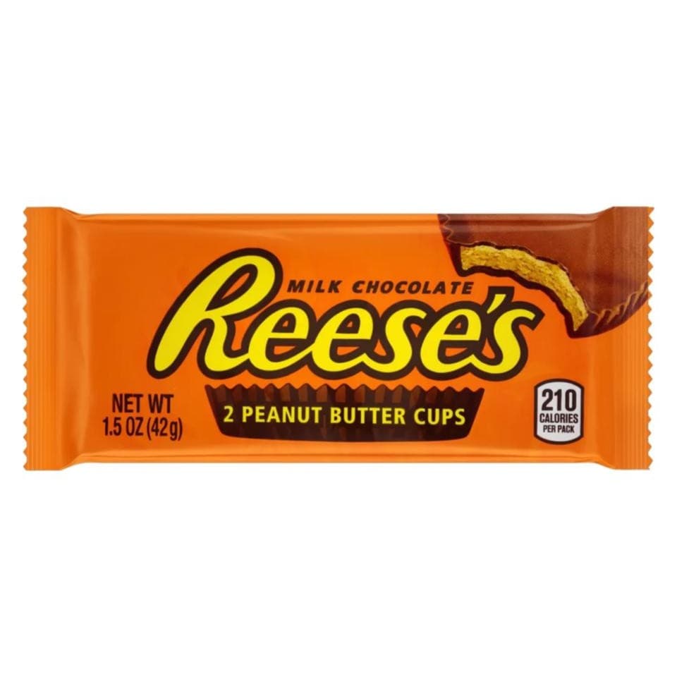 Chocolate Reese's 2 Cups 42g Peanut Butter - Importado