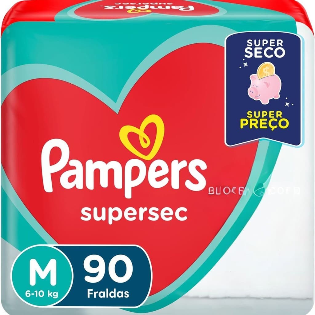 Fralda Pampers Supersec Pacotão