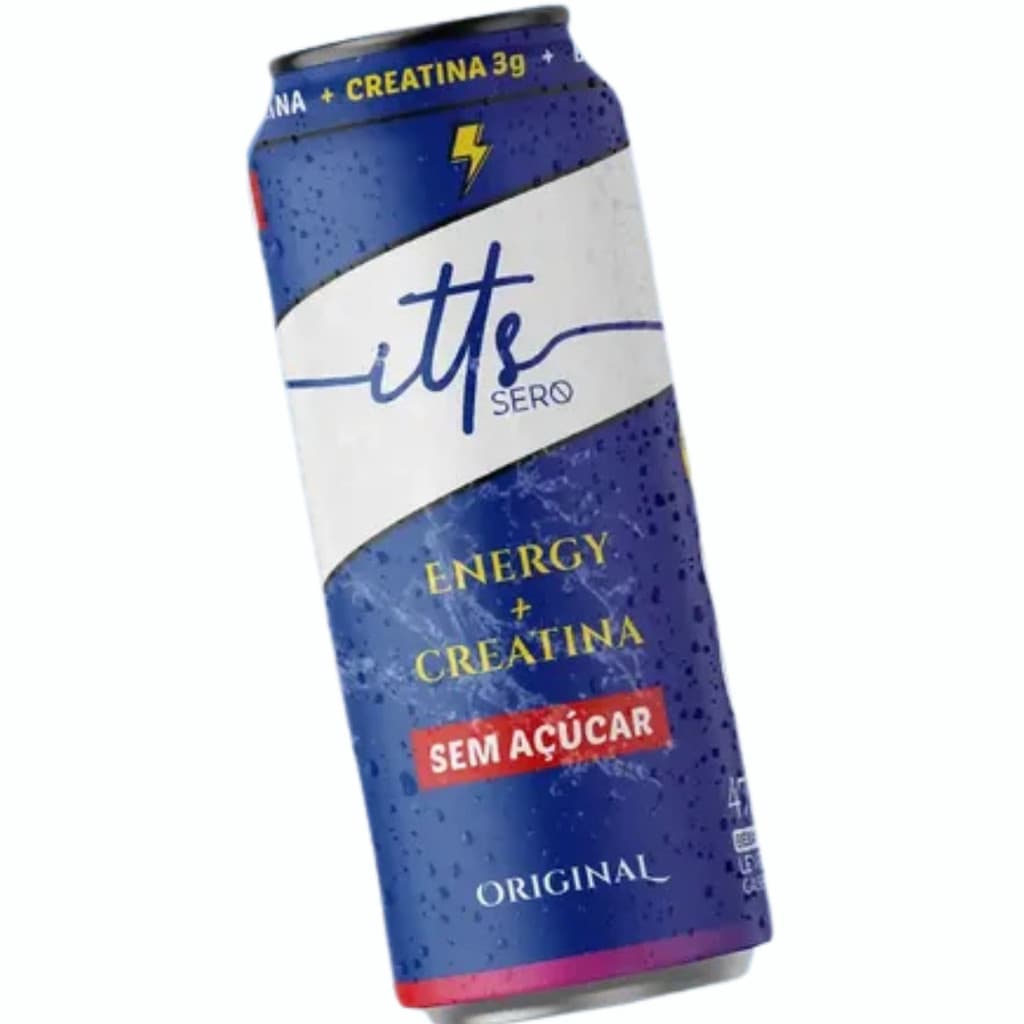 Energético Original Zero Açúcar C/ Creatina 473Ml Itts Sero