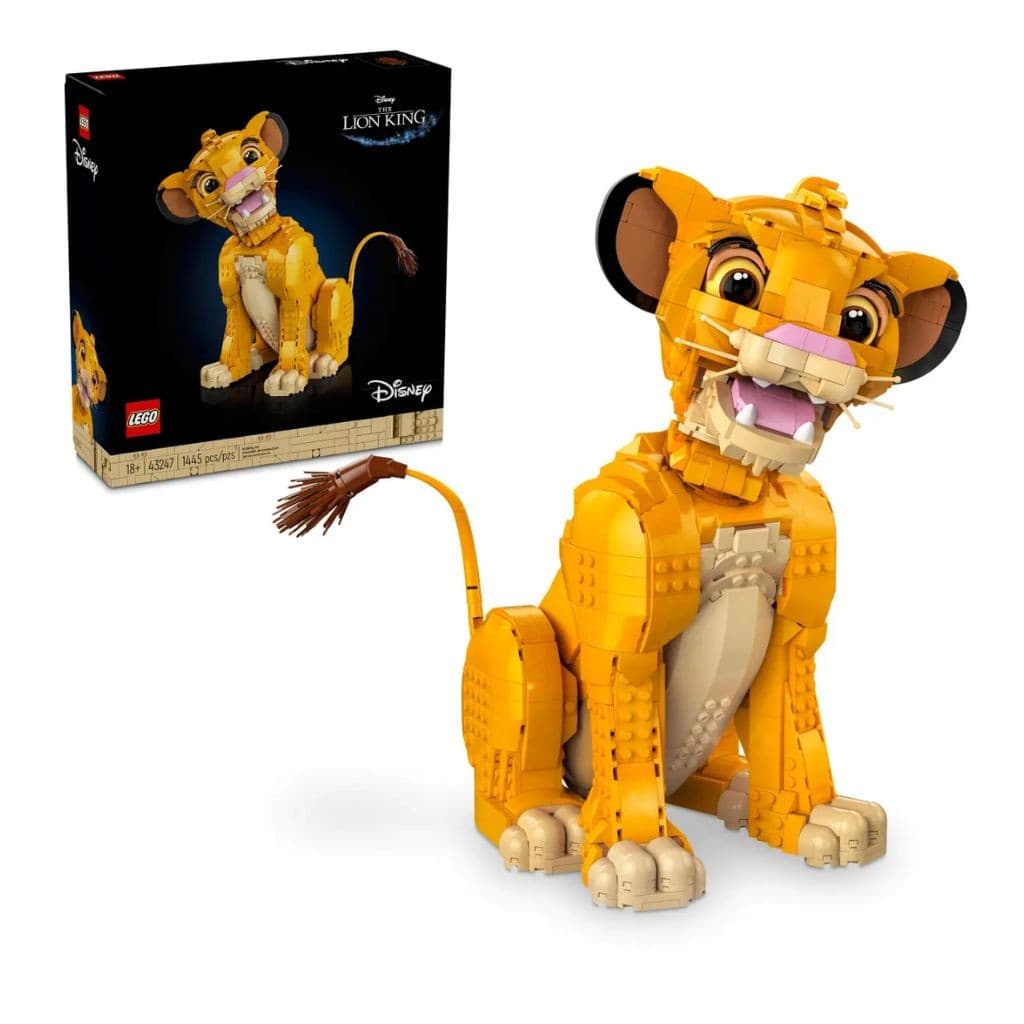 Conjunto de Montar Lego O Rei Leão Simba 43247 1445 Peças