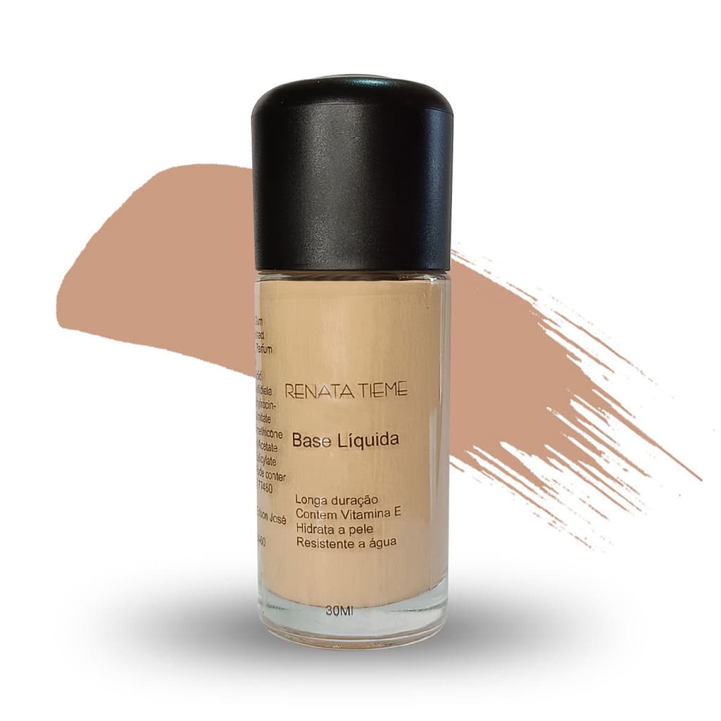 Base Líquida Longa Duração Resistente a Água Cor N1 30ml - Renata Tieme