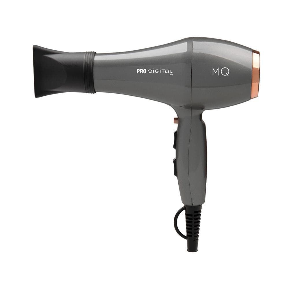 MQ Profissional Pro Digital Secador de Cabelo 2600W com 2 Velocidades Cinza 220V