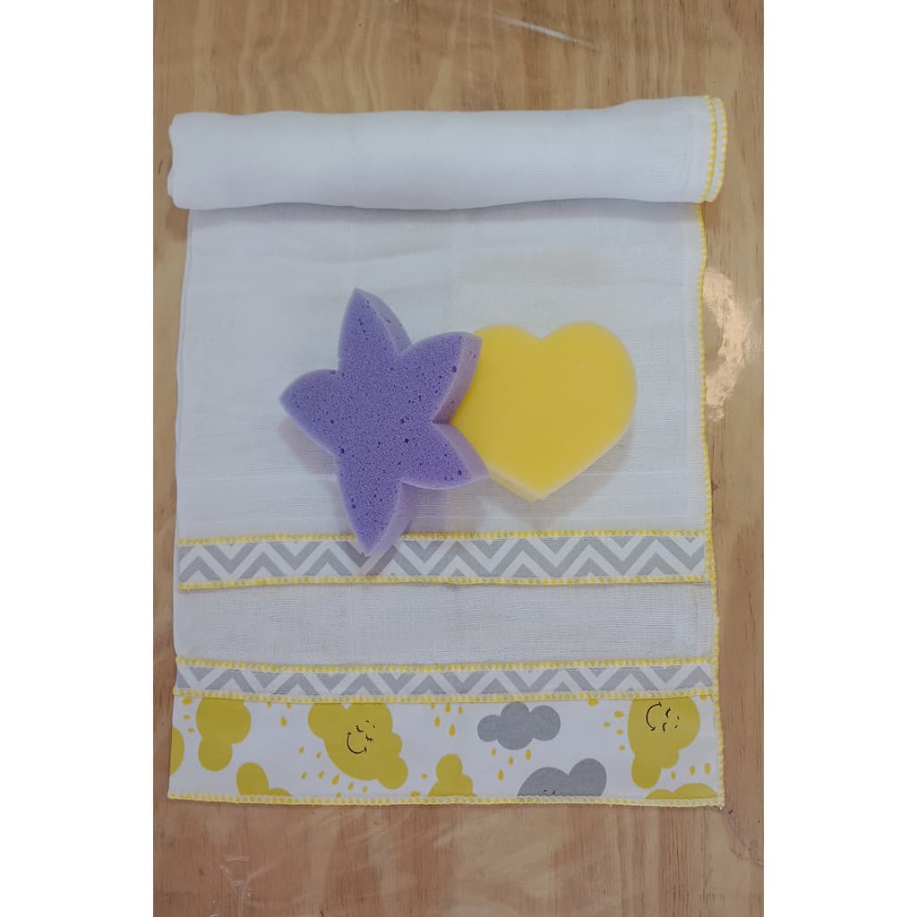 Toalha Fralda De Banho para Bebê Recém Nascido