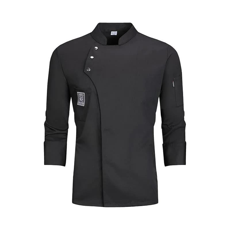 Uniforme de Chef de Cozinha de Serviço de Alimentos Pizzaiolo Jaquetas de Restaurante Padaria Café Garçom Garçonete KDTI