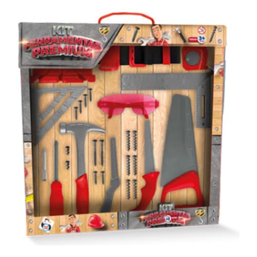 Brinquedo Ferramentas Kit Premium Completo