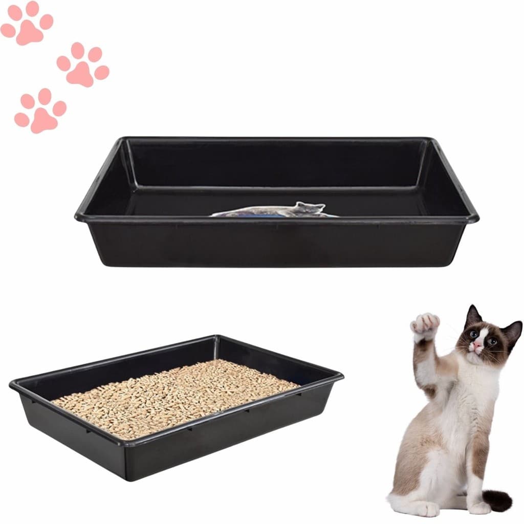 Bandeja De Areia Higiênica Sanitária Para Gatos  7/20 Litros