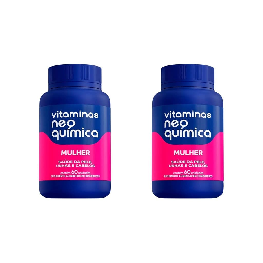 Kit 2x Vitamina Mulher 60 Unidades - Neo Química