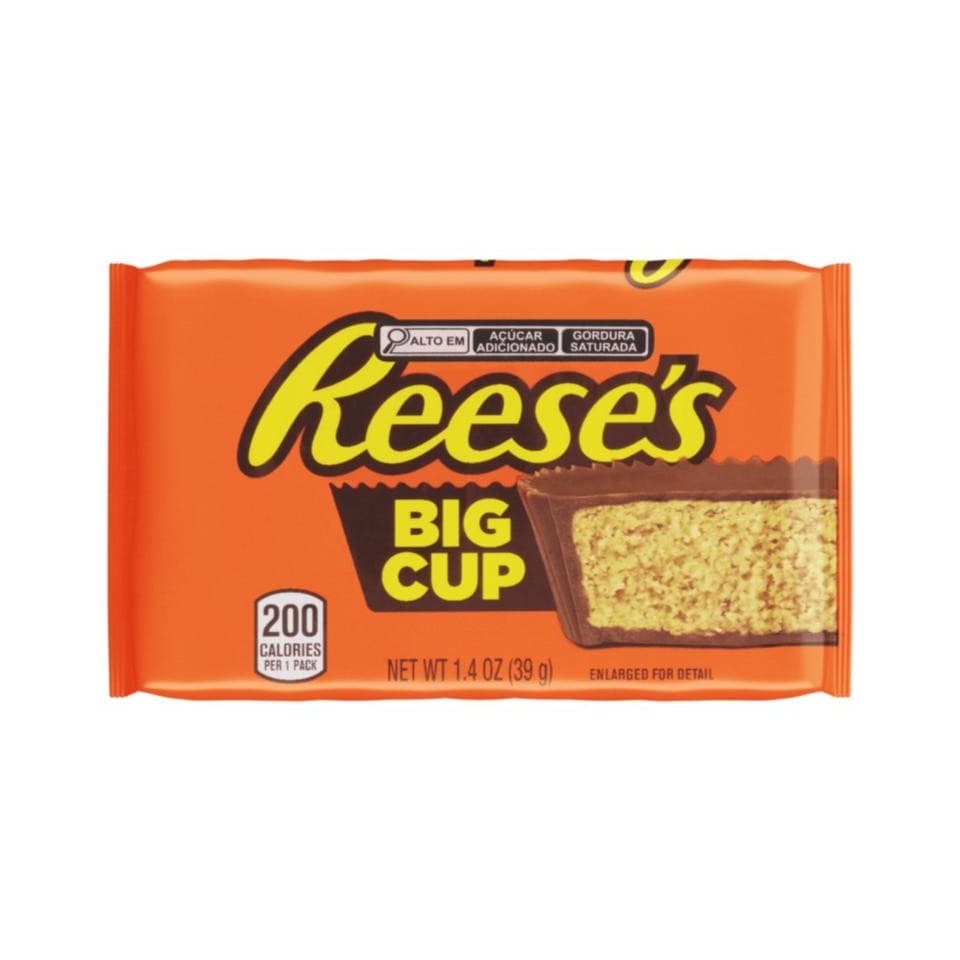 Chocolate Reese's Peanut Butter Big Cup 39g - Importado