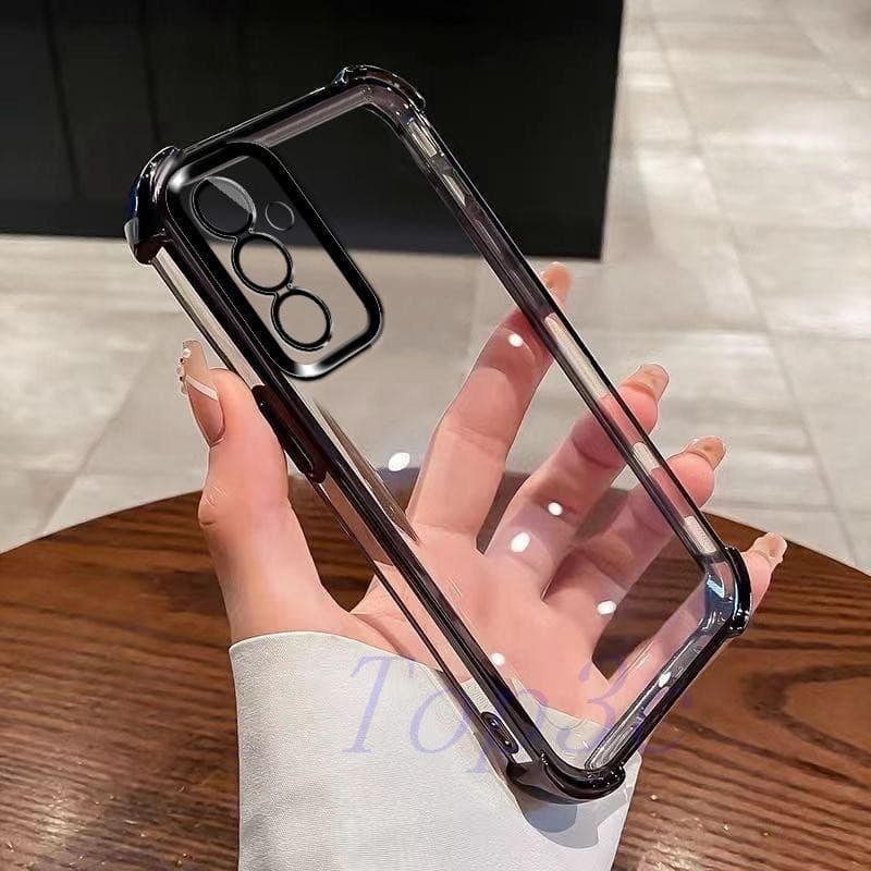 Invólucro Para Samsung A14 5G/A54/A14 Lte/A24/A34 5G Caixa De Telefone Transparente anti-Queda De Quatro Cantos São Capa