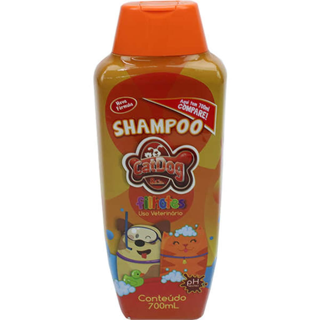 Shampoo Filhotes CatDog & Cia para Cães e Gatos - 700 mL