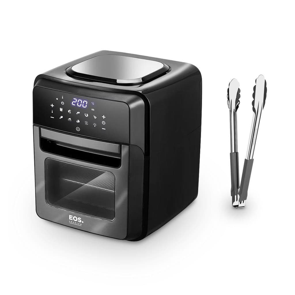 Fritadeira Sem Óleo Air Fryer Toutch Eaf12t 127v Eos Com Pegador Inox 30cm Tramontina