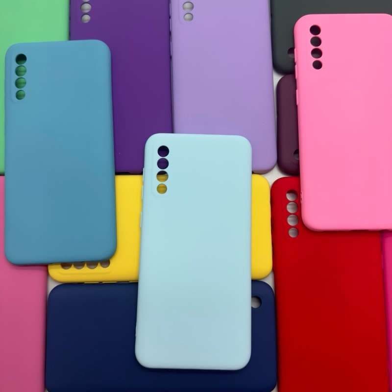 Capa Capinha de Celular - A30S A50 - Samsung Silicone Aveludado Capinha Case