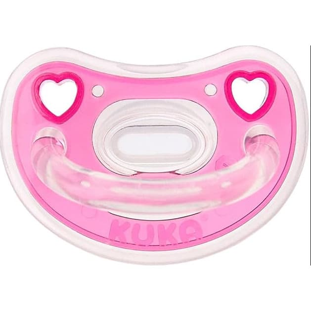 Chupeta Elegance Plus Bico Orto Nº 2 Rosa Kuka - 2917