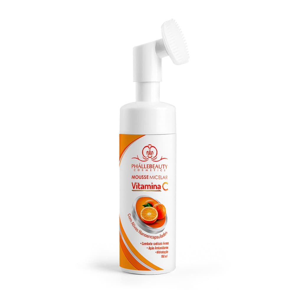 Mousse Micelar Vitamina C - Phallebeauty