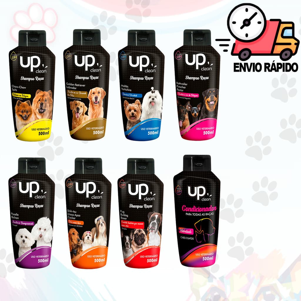 Shampoo Para Cachorro Todas as Raças Cheiroso 500ML