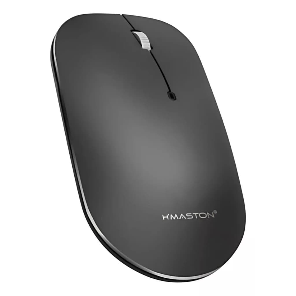 Mouse Óptico Sem Fio 2.4Ghz Leve Ergonômico Rápido 1200dpi H'maston SHA-08 clique silencioso