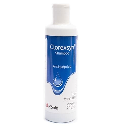 Shampoo Antisséptico Clorexsyn para Cães e Gatos - 200ml