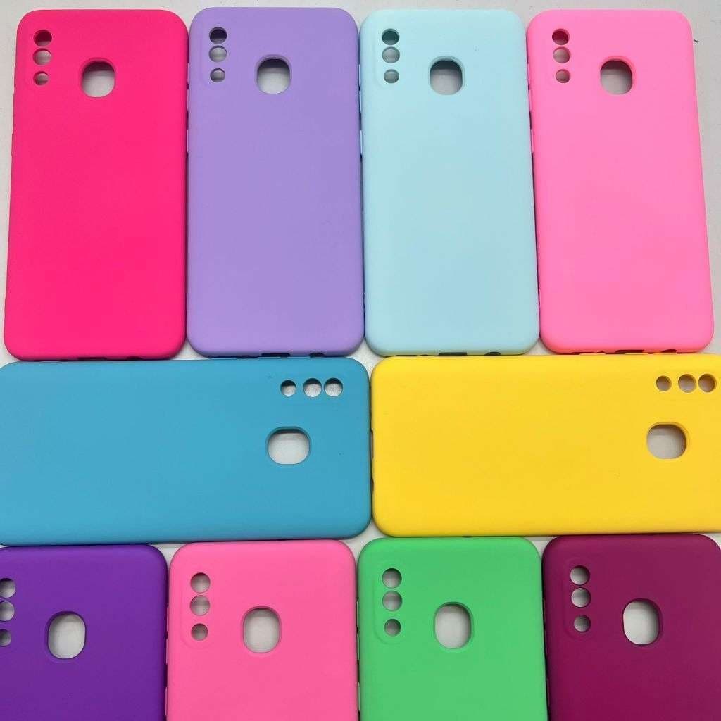 Capa Capinha de Celular - A20/A30 - Samsung Silicone Aveludado Capinha Case