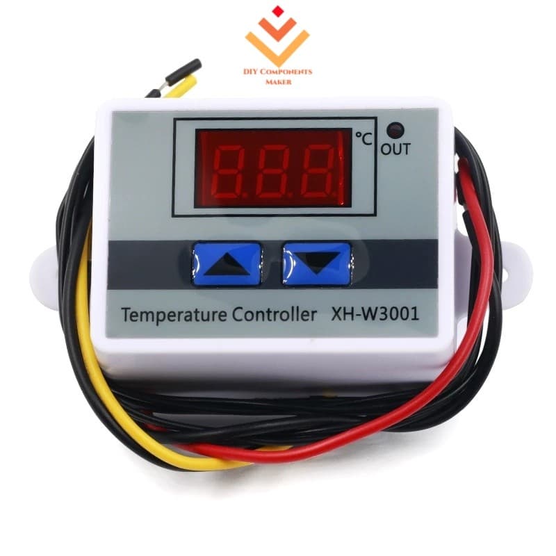 XH-W3001 Controle Digital Controlador De Temperatura Microcomputador Termostato Interruptor Termômetro Termorregulador DC12/24 AC110V-220V