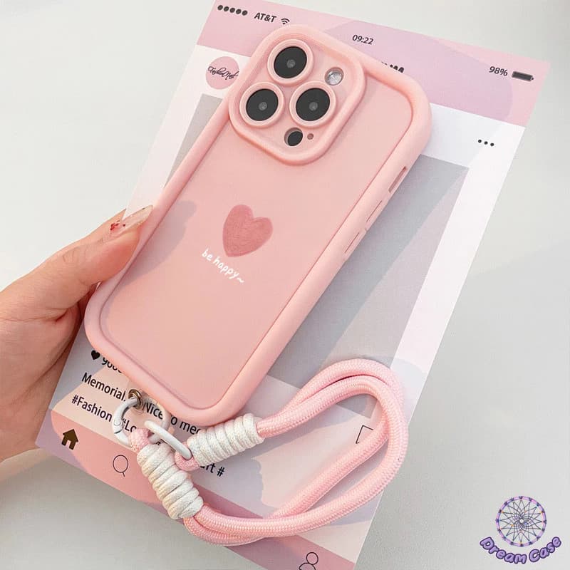 Capinha Capa de Silicone Padrão de coração Anti queda e Macia para Samsung A04 A05 A10 A12 A14 A15 A32 A35 A55 A72