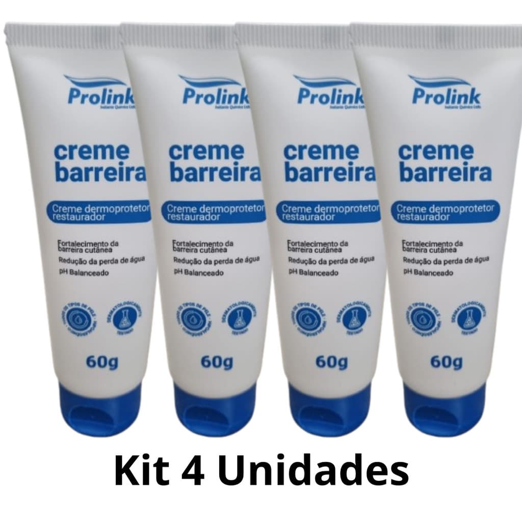 KIT 04 CREME BARREIRA DERMO PROLINK 60G SIMILAR CAVILON