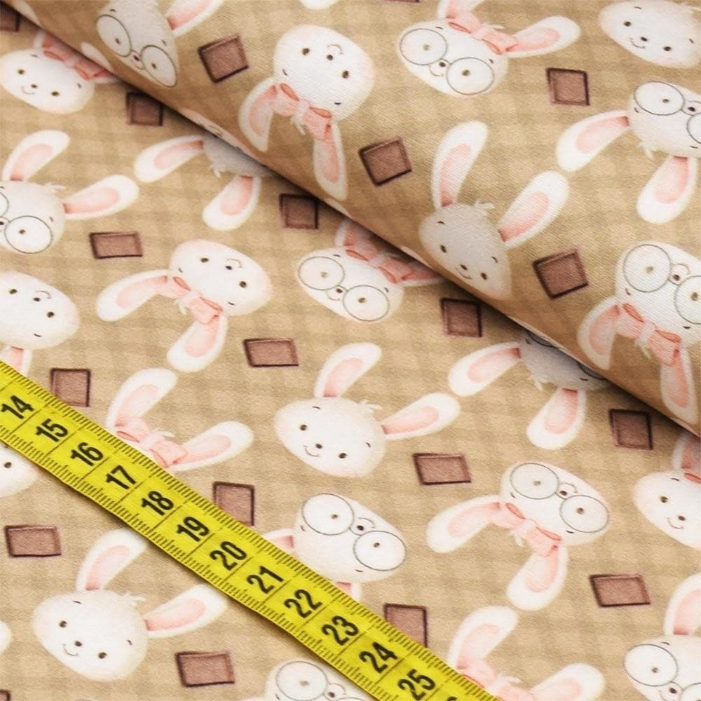 Tecido Estampado Para Patchwork - Páscoa DP040 (0,50x1,50)