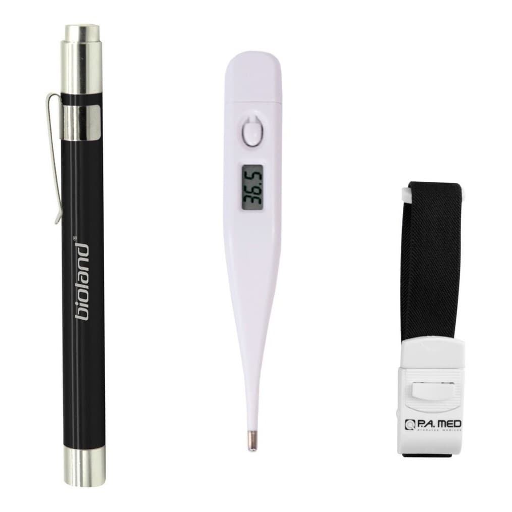 Kit Lanterna Bioland Com Termometro Digital Axilar E Garrote PAMED