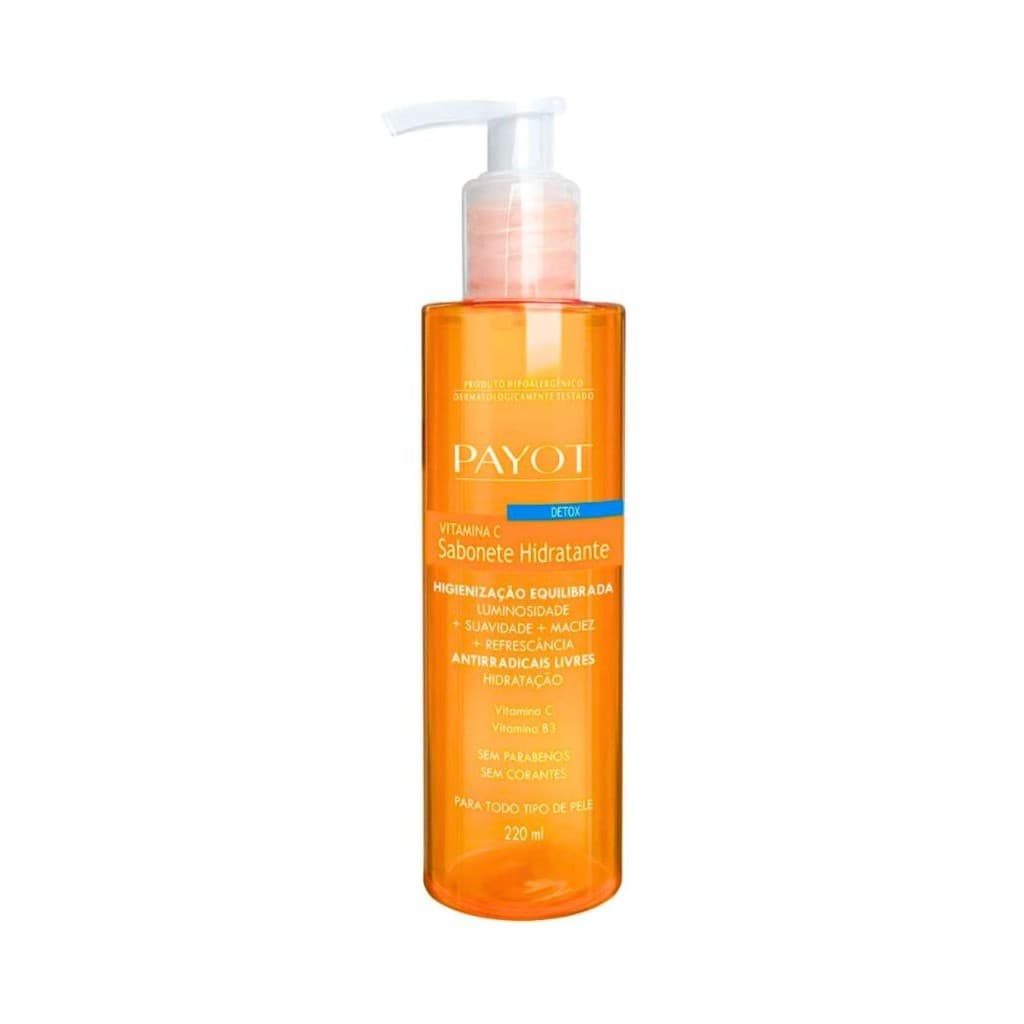 Sabonete Hidratante Facial Detox Vitamina C Payot 220ml
