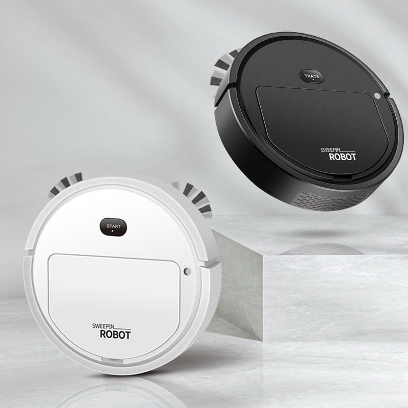 Robô Aspirador 3 em 1 Varre, Aspira e Passa Pano - Limpeza Automática Inteligente e Silenciosa - Para Casa e Apartamento
