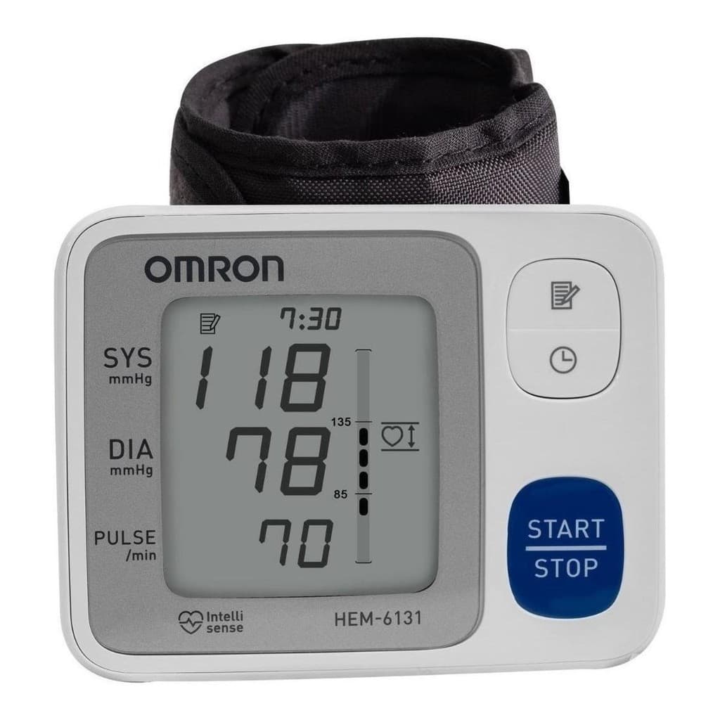 Aparelho Medidor De Pressão Arterial Digital De Pulso Omron Hem-6131