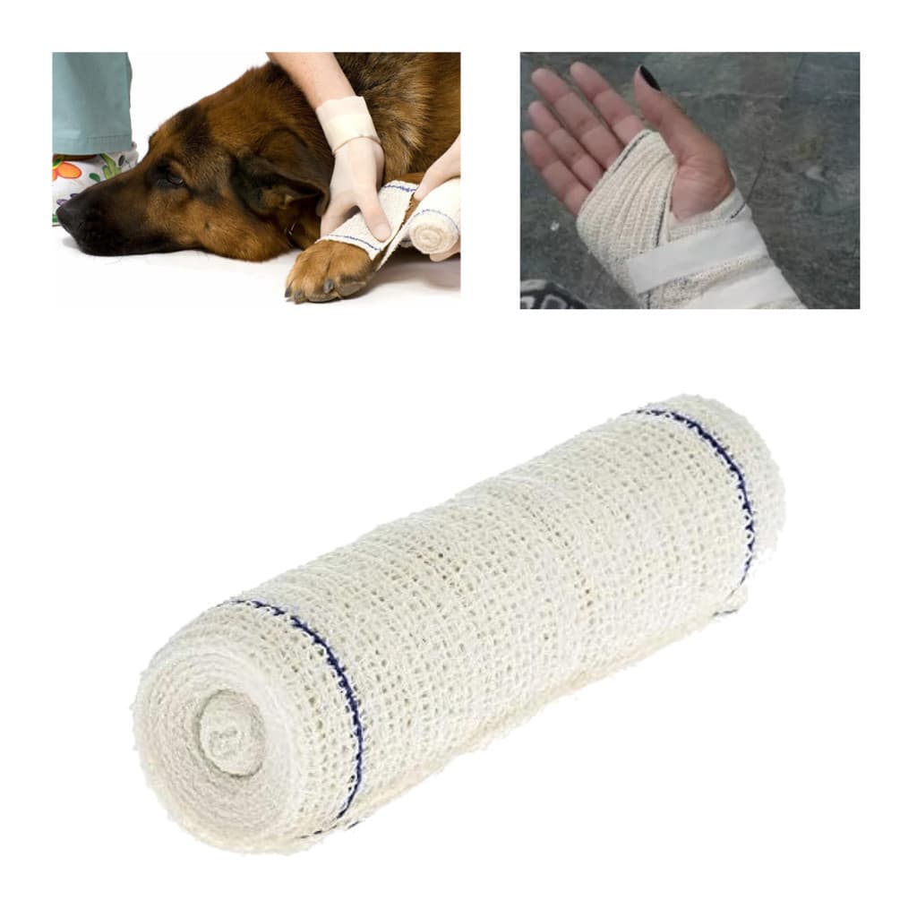 Kit Ataduras Crepe/Crepom Alta Elasticidade Sem Desfiamento Lateral 12CM Neve