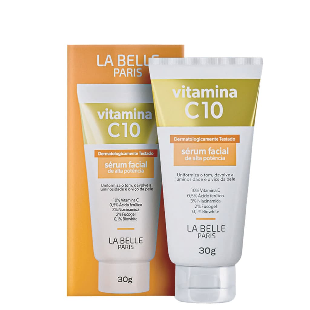 Sérum Facial Vitamina C 10 Antioxidante 30g La Belle Paris