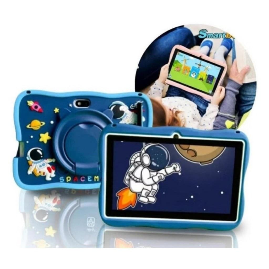 Tablet Para Crianças Infantil Kids Astronauta 4/64GB Com Caneta Touch Sistema Android 13 com acesso à Play Store