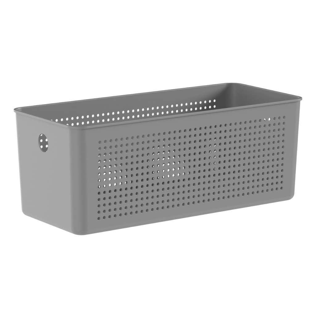 Cesto Organizador Flow 6,6 L Cozinha Lavanderia Multiuso Armário Limpeza Plástico OU - Cores