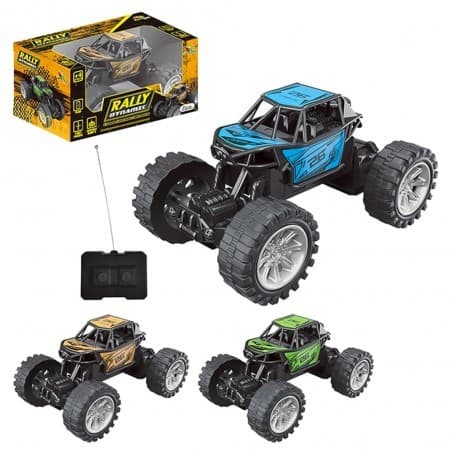 Brinquedo Infantil de Menino Carrinho Rally De Controle Remoto 3 Funções