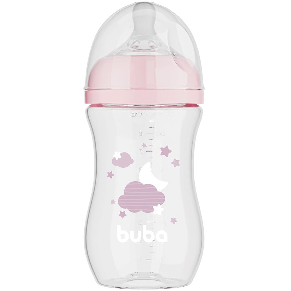 Mamadeira Easy Flow Nuvem 270ml Buba 2meses+