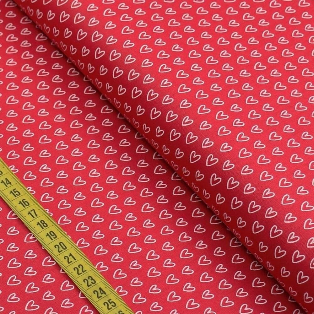 Tecido Estampado Para Patchwork - Valentines 7 (0,50x1,40)