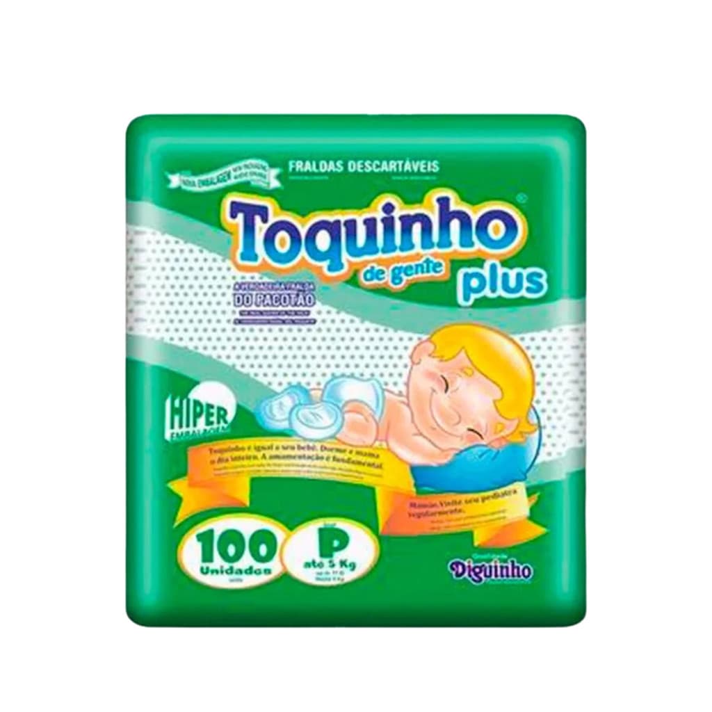 Fralda Infantil Toquinho Plus