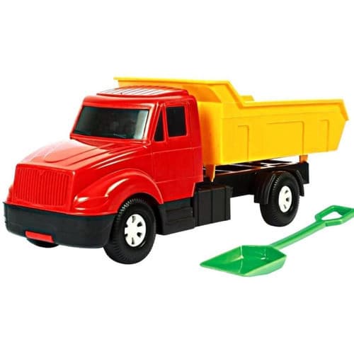 Brinquedo Caminhão C/ Pá Basculante Carrinho Menino Transporte Infantil Criança Caçamba Barato Diverplás