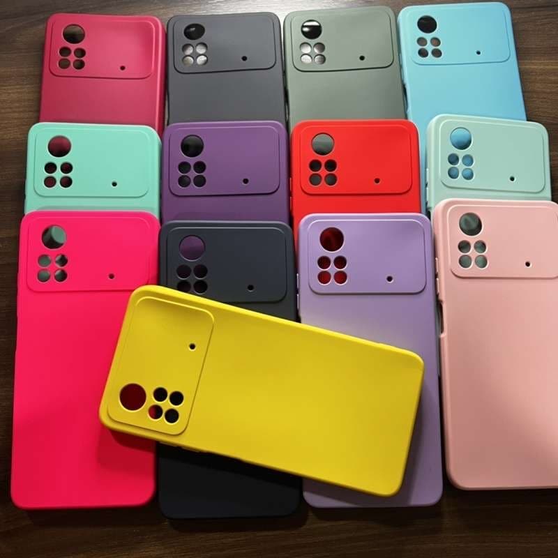 Capa Capinha de Celular - Poco X4 Pro  - Xiaomi Silicone Aveludado Capinha Case