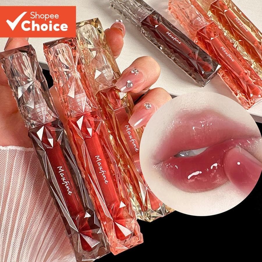 Lip Glaze Cor Hidratante Duradouro Não Desbotamento À Prova D'água Cosméticos Labiais Femininos