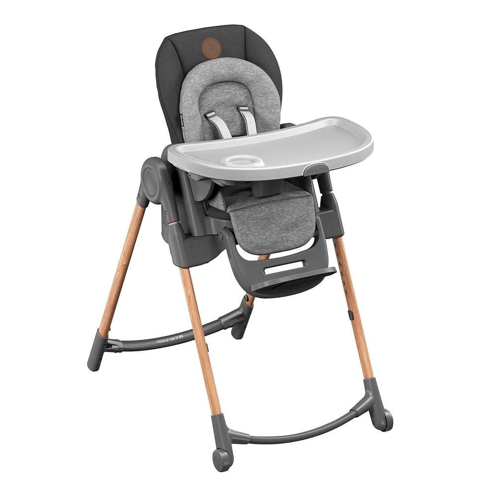 Cadeira de Alimentação Mila Maxi Cosi 0-60kg Bebê 9 Alturas Essential Graphite
