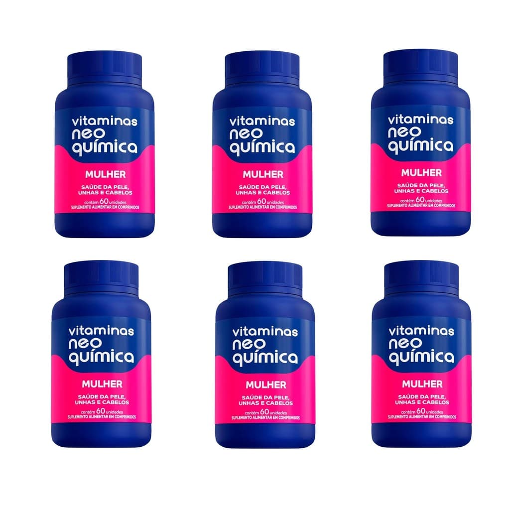 Kit 6x Vitamina Mulher 60 Unidades - Neo Química