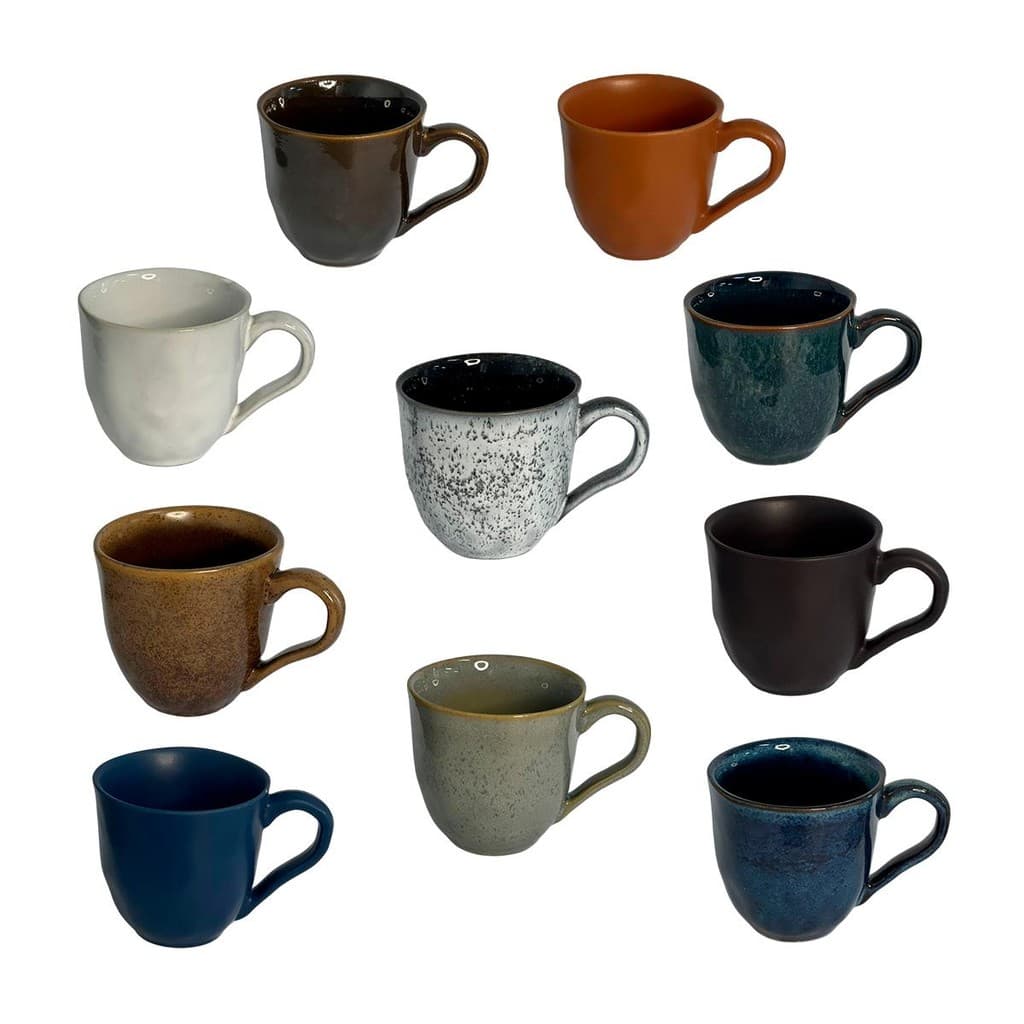 Xícara de Café Avulso em Cerâmica Orgânico Porto Brasil 2° class 110ml - 1 unid.