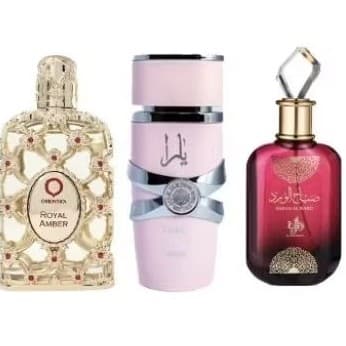 kit feminino 03 perfumes importados maravilhosos 100mls