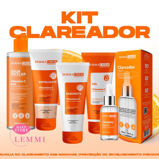 Kit Skincare Vitamina C Dermachem