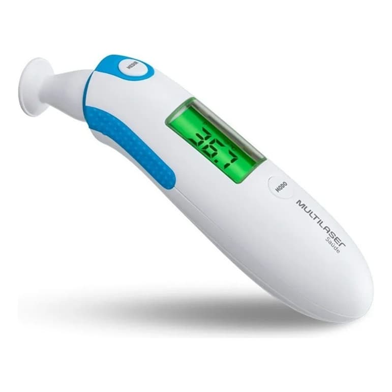 Termômetro Multifunções Digital Infravermelho - Multi Saúde - Temperatura do Corpo