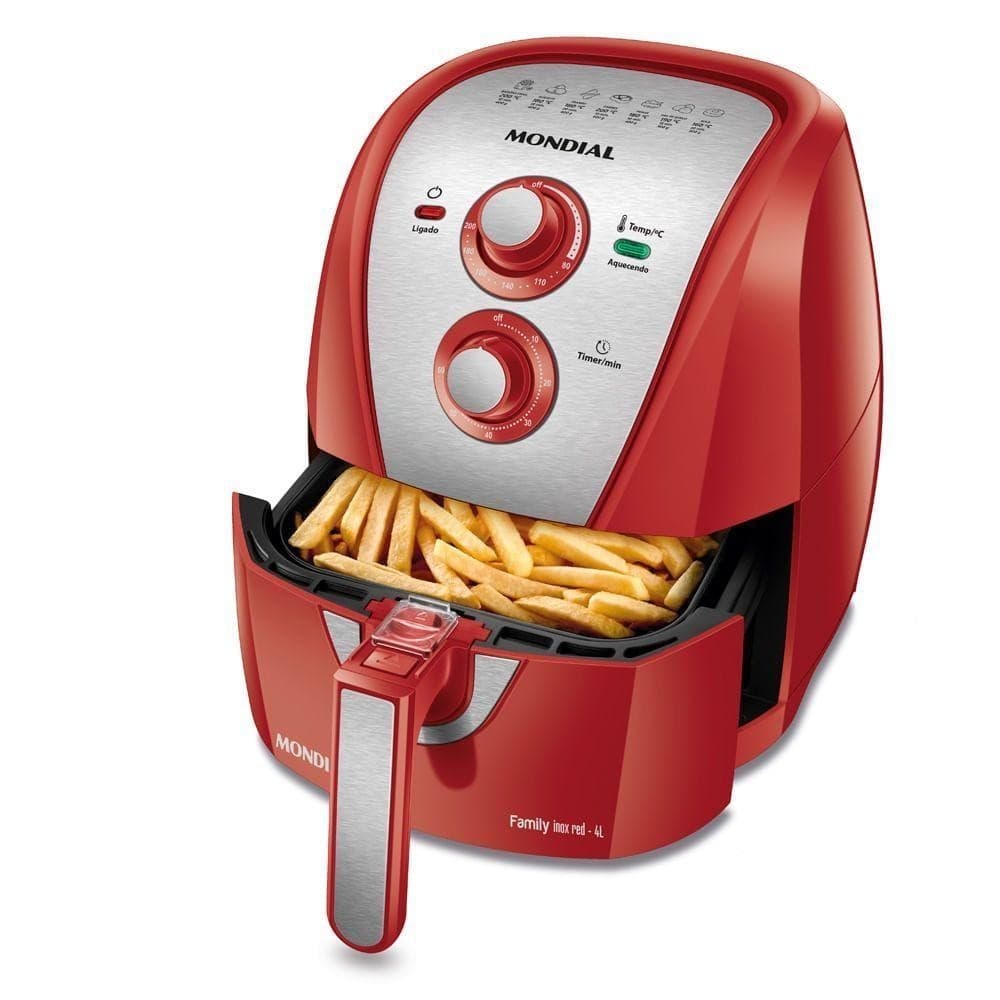 Fritadeira Sem Óleo Air Fryer 4L Mondial AFN-40-RI 60Hz 220V